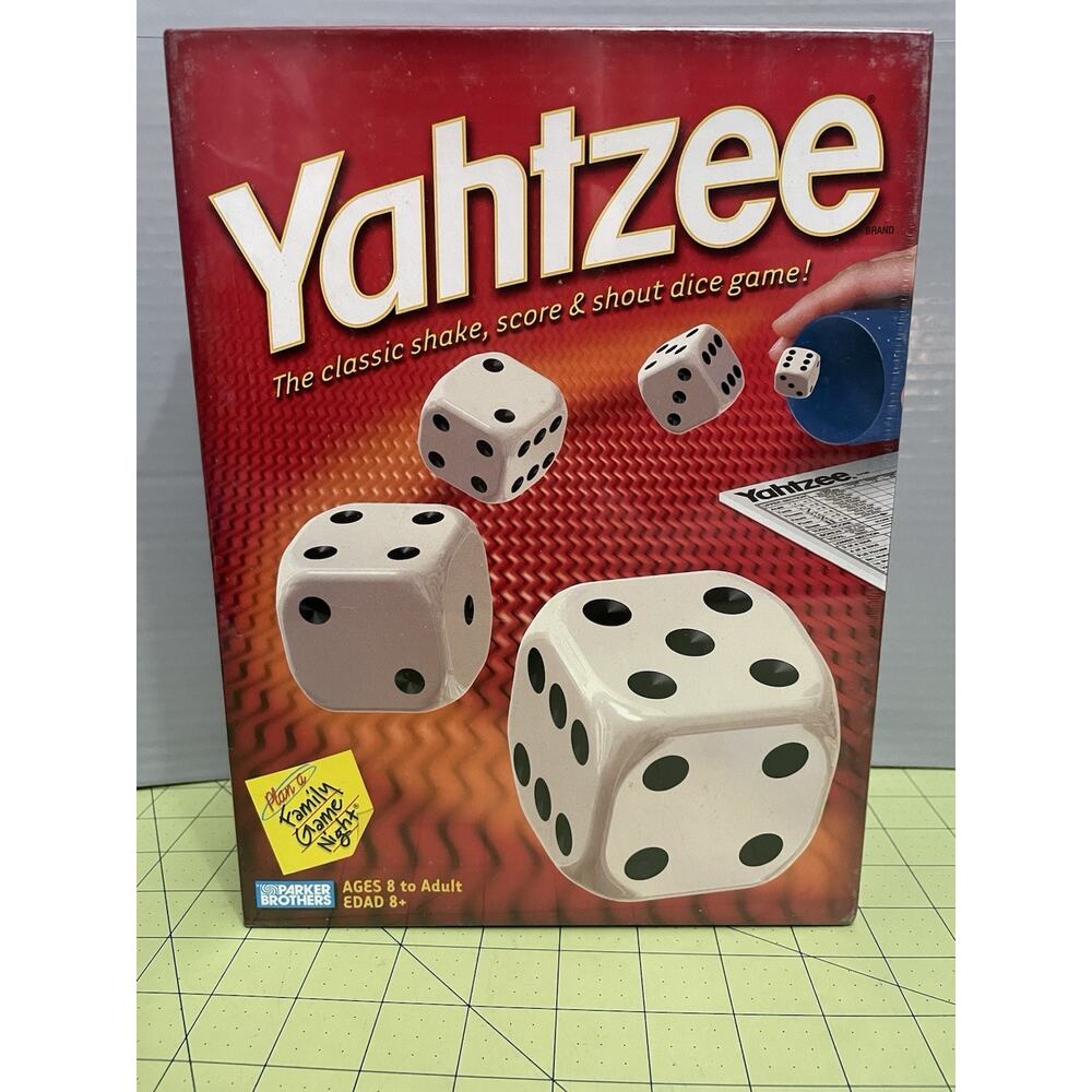 Parker Brothers Yahtzee 2005 Game Original Box Factory Sealed Shrink Wrapped